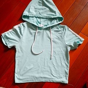 Sws active crop top hoodie